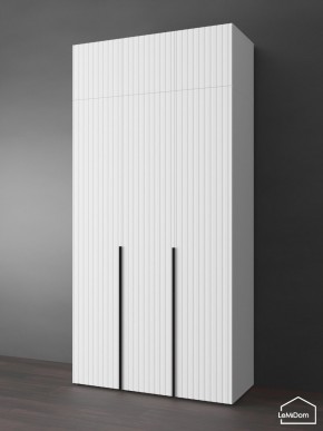 Шкаф с антресолью Linnea MHR-3A-2 2450х1200х510 (Белый-М 11.1.2) в Когалыме - kogalym.ok-mebel.com | фото