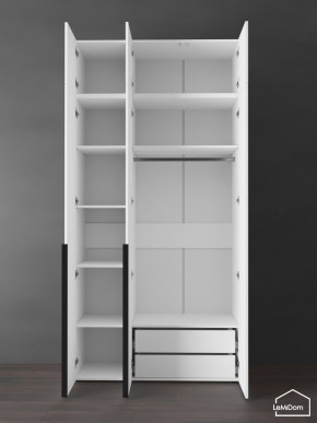 Шкаф с антресолью Linnea MHR-3A-2 2450х1200х510 (Белый-М 11.1.2) в Когалыме - kogalym.ok-mebel.com | фото 6