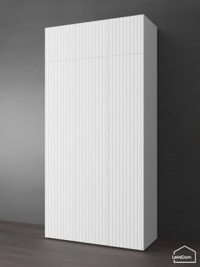 Шкаф с антресолью Linnea MHR-3POA-1 2450х1200х510 (Белый-М 11.1.2) в Когалыме - kogalym.ok-mebel.com | фото