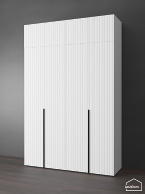 Шкаф с антресолью Linnea MHR-4A-1 2450х1600х510 (Белый-М 11.1.2) в Когалыме - kogalym.ok-mebel.com | фото