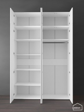 Шкаф с антресолью Linnea MHR-4POA-1 2450х1600х510 (Белый-М 11.1.2) в Когалыме - kogalym.ok-mebel.com | фото 4