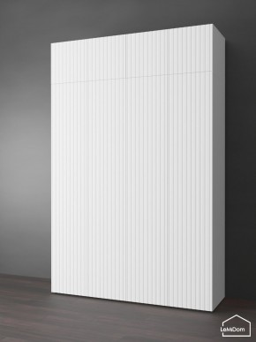 Шкаф с антресолью Linnea MHR-4POA-2 2450х1600х510 (Белый-М 11.1.2) в Когалыме - kogalym.ok-mebel.com | фото