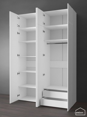 Шкаф с антресолью Linnea MHR-4POA-2 2450х1600х510 (Белый-М 11.1.2) в Когалыме - kogalym.ok-mebel.com | фото 6