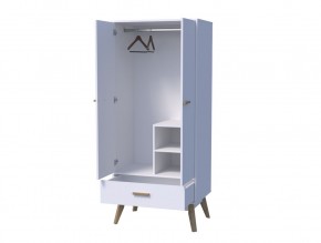 Шкаф средний "Сканди" (Сн.Ш-2) в Когалыме - kogalym.ok-mebel.com | фото 2