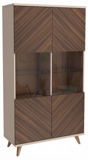 Шкаф-витрина Хармони 468.06 в Когалыме - kogalym.ok-mebel.com | фото