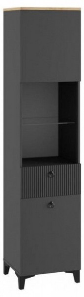 Шкаф-витрина Ника в Когалыме - kogalym.ok-mebel.com | фото