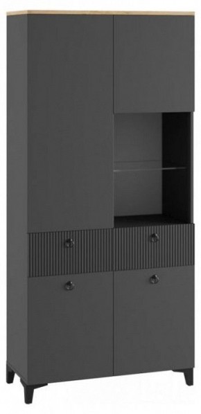 Шкаф-витрина Ника в Когалыме - kogalym.ok-mebel.com | фото