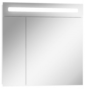 Шкаф-зеркало Аврора 70 с подсветкой LED Домино (DV8007HZ) в Когалыме - kogalym.ok-mebel.com | фото