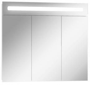 Шкаф-зеркало Аврора 80 с подсветкой LED Домино (DV8009HZ) в Когалыме - kogalym.ok-mebel.com | фото