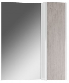 Шкаф-зеркало Uno 60 Дуб серый левый/правый Домино (DU1503HZ) в Когалыме - kogalym.ok-mebel.com | фото