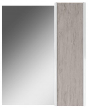 Шкаф-зеркало Uno 60 Дуб серый левый/правый Домино (DU1503HZ) в Когалыме - kogalym.ok-mebel.com | фото 5