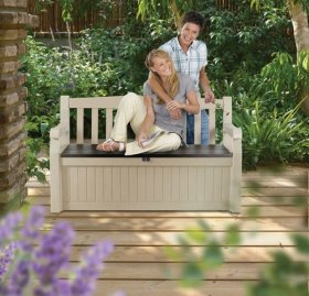 Скамья - сундук EDEN GARDEN BENCH 265 L в Когалыме - kogalym.ok-mebel.com | фото 4