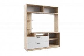 СОФИ СЦС1400.2 Гостиная №2 (дуб сонома/белый) в Когалыме - kogalym.ok-mebel.com | фото 1