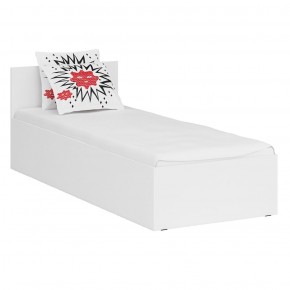 Стандарт Кровать 0800, цвет белый, ШхГхВ 83,5х203,5х70 см., сп.м. 800х2000 мм., без матраса, основание есть в Когалыме - kogalym.ok-mebel.com | фото 3