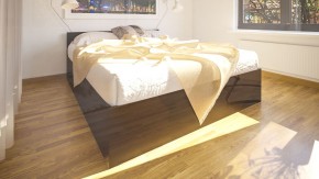 Стандарт Кровать 1600, цвет венге, ШхГхВ 163,5х203,5х70 см., сп.м. 1600х2000 мм., без матраса, основание есть в Когалыме - kogalym.ok-mebel.com | фото 6