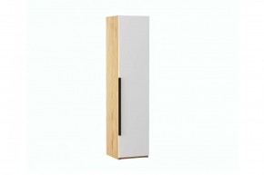 СТЕФАНИ-6 Пенал (дуб крафт золотой/белый софт) в Когалыме - kogalym.ok-mebel.com | фото