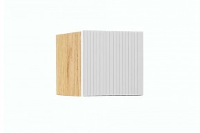 СТЕФАНИ-6.1 Антресоль (дуб крафт золотой/белый софт) в Когалыме - kogalym.ok-mebel.com | фото