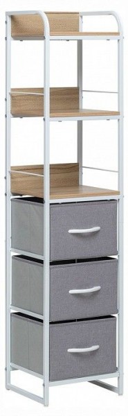 Стеллаж комбинированный Ноа в Когалыме - kogalym.ok-mebel.com | фото