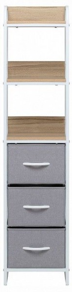 Стеллаж комбинированный Ноа в Когалыме - kogalym.ok-mebel.com | фото 2