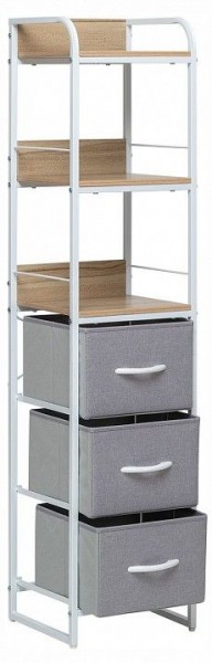 Стеллаж комбинированный Ноа в Когалыме - kogalym.ok-mebel.com | фото 4