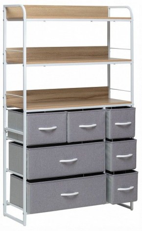 Стеллаж комбинированный Ноа в Когалыме - kogalym.ok-mebel.com | фото 3