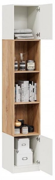 Стеллаж комбинированный Стелла в Когалыме - kogalym.ok-mebel.com | фото 3