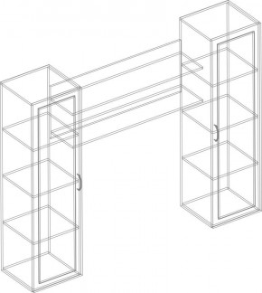 Стенка "Алексанрия" 2100 в Когалыме - kogalym.ok-mebel.com | фото 4