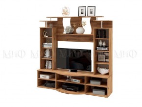 Стенка Виста (Белый глянец/Дуб крафт) в Когалыме - kogalym.ok-mebel.com | фото 2
