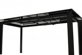 Стол CORNER 120 MATTE STATUARIO Белый мрамор матовый керамика, стекло/ черный каркас, ®DISAUR в Когалыме - kogalym.ok-mebel.com | фото 9