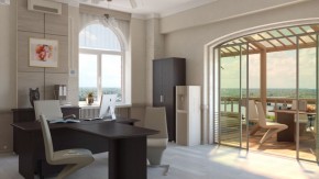Стол для руководителя Премиум Пр.С-16 в Когалыме - kogalym.ok-mebel.com | фото 3