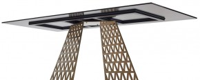 Стол ENNA 220 KL-188 Контрастный мрамор матовый, итальянская керамика/ каркас цвета шампань, ®DISAUR в Когалыме - kogalym.ok-mebel.com | фото 12