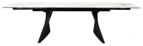 Стол IVAR 180 MARBLES KL-188 Контрастный мрамор, итальянская керамика, ®DISAUR в Когалыме - kogalym.ok-mebel.com | фото 2