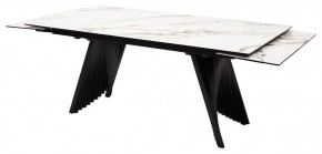 Стол IVAR 180 MARBLES KL-188 Контрастный мрамор, итальянская керамика, ®DISAUR в Когалыме - kogalym.ok-mebel.com | фото 7