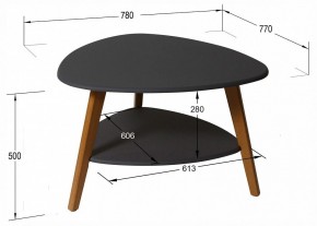 Стол журнальный Бруклин в Когалыме - kogalym.ok-mebel.com | фото 4