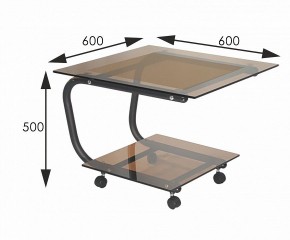 Стол журнальный Дуэт 9 в Когалыме - kogalym.ok-mebel.com | фото 2