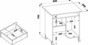Стол компьютерный КСТ-10.1 в Когалыме - kogalym.ok-mebel.com | фото 4