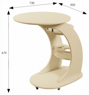 Стол придиванный Люкс Л в Когалыме - kogalym.ok-mebel.com | фото 5