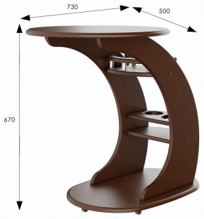 Стол придиванный Люкс Л в Когалыме - kogalym.ok-mebel.com | фото 3
