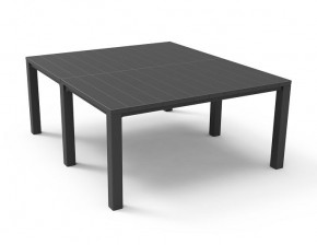 Стол раскладной Джули (Julie Double table 2 configurations) Графит в Когалыме - kogalym.ok-mebel.com | фото 3