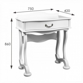 Стол туалетный Джульетта Л в Когалыме - kogalym.ok-mebel.com | фото 12
