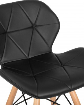 Стул барный DOBRIN BUTTERFLY BAR, ножки светлый бук, цвет чёрный в Когалыме - kogalym.ok-mebel.com | фото 8