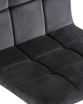 Стул барный DOBRIN DOMINIC, черный велюр (MJ9-101) в Когалыме - kogalym.ok-mebel.com | фото 7