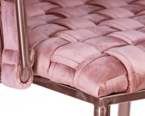 Стул барный DOBRIN EMMA ROSE GOLD, розовый велюр (VF-10) в Когалыме - kogalym.ok-mebel.com | фото 7