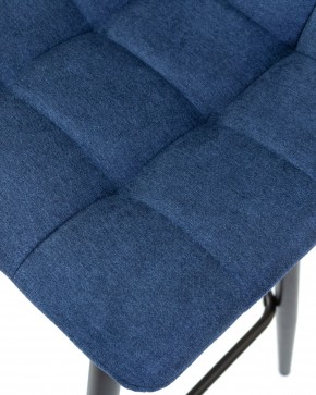 Стул барный DOBRIN NICOLE, черные матовые ножки, синяя ткань (UF860-14B) в Когалыме - kogalym.ok-mebel.com | фото 8