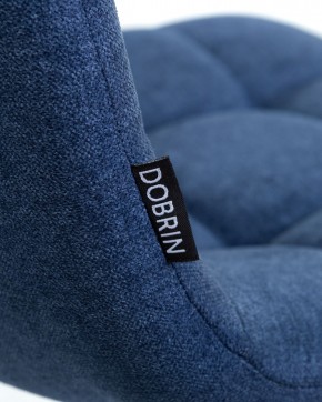 Стул барный DOBRIN NICOLE, черные матовые ножки, синяя ткань (UF860-14B) в Когалыме - kogalym.ok-mebel.com | фото 9