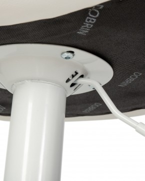 Стул барный DOBRIN TAILOR WHITE, белый PU в Когалыме - kogalym.ok-mebel.com | фото 7