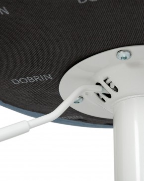 Стул барный DOBRIN TAILOR WHITE, пудрово-голубой велюр (MJ9-74) в Когалыме - kogalym.ok-mebel.com | фото 7