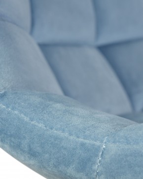 Стул барный DOBRIN TAILOR WHITE, пудрово-голубой велюр (MJ9-74) в Когалыме - kogalym.ok-mebel.com | фото 8