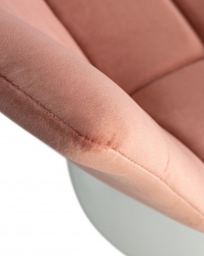 Стул барный DOBRIN TAILOR WHITE, пудрово-розовый велюр (MJ9-32) в Когалыме - kogalym.ok-mebel.com | фото 7