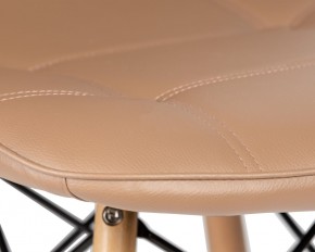 Стул обеденный DOBRIN BENNET, ножки светлый бук, коричневый в Когалыме - kogalym.ok-mebel.com | фото 7